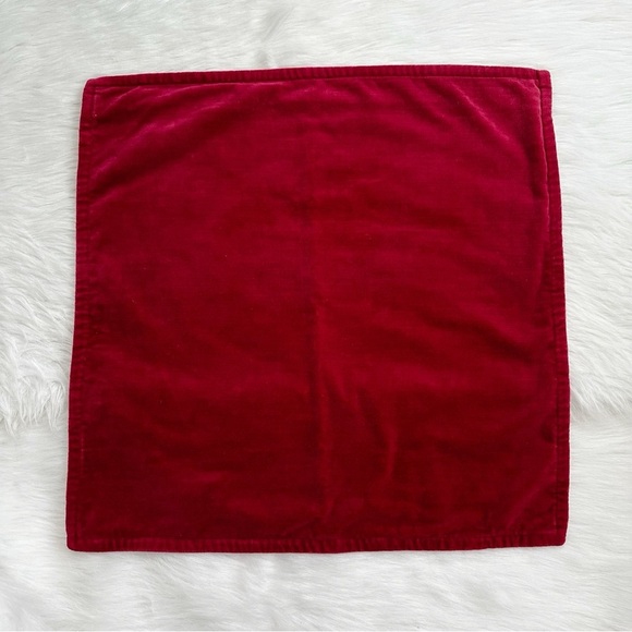 Pottery Barn Other - Pottery Barn Red Velvet Sham